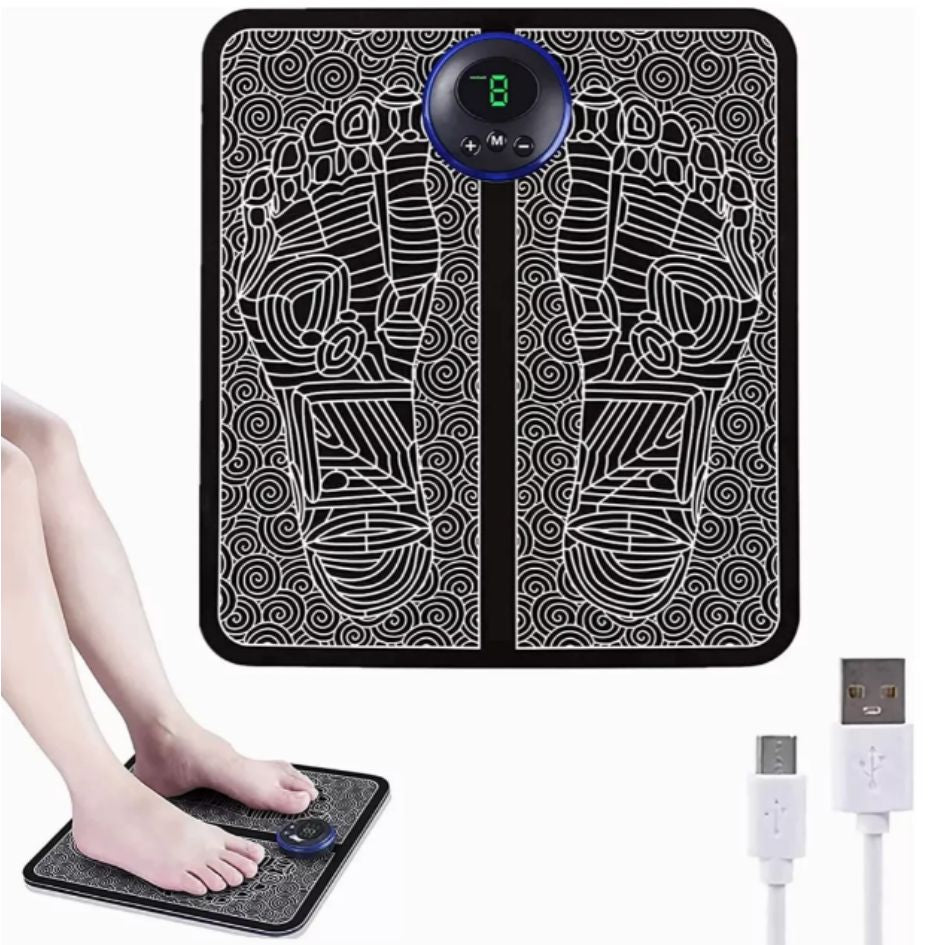 🦶✨ MASAJEADOR DE PIES ELECTROESTIMULACIÓN DIGITAL TERAPÉUTICO