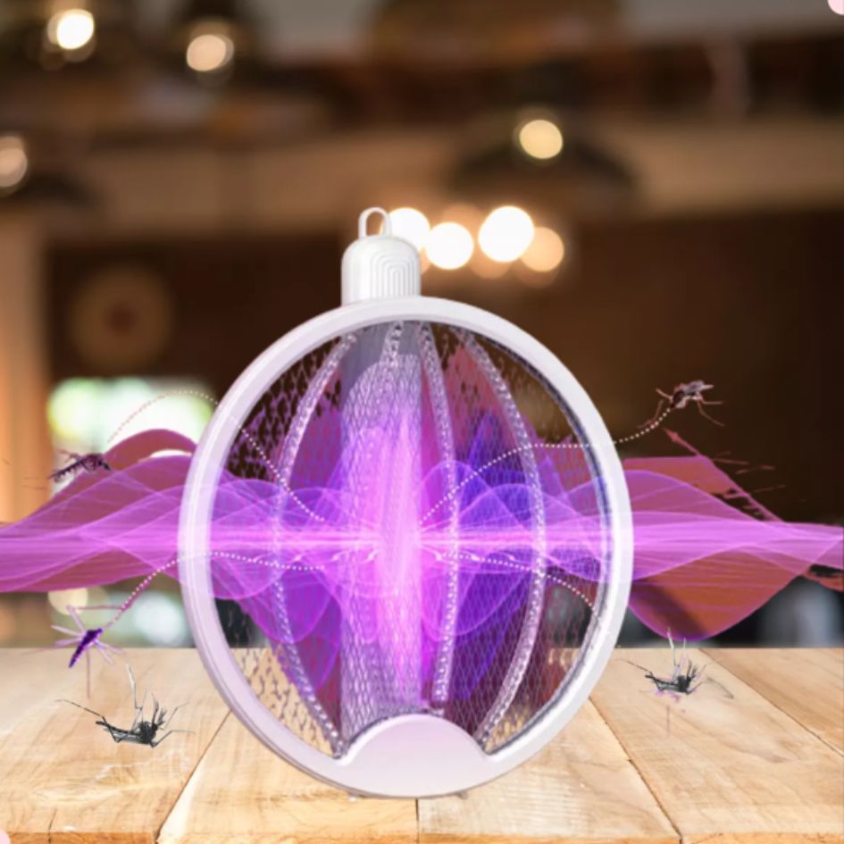 Raqueta Electrica Colgante Mata Mosquito