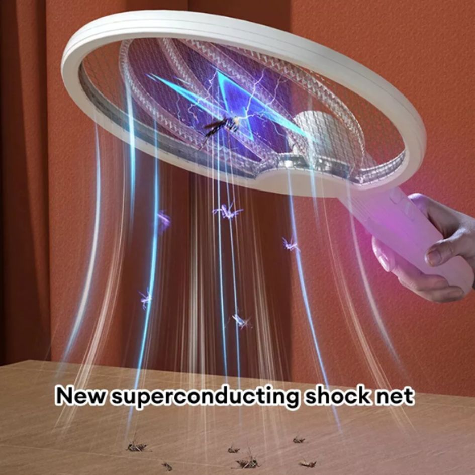 Raqueta Electrica Colgante Mata Mosquito