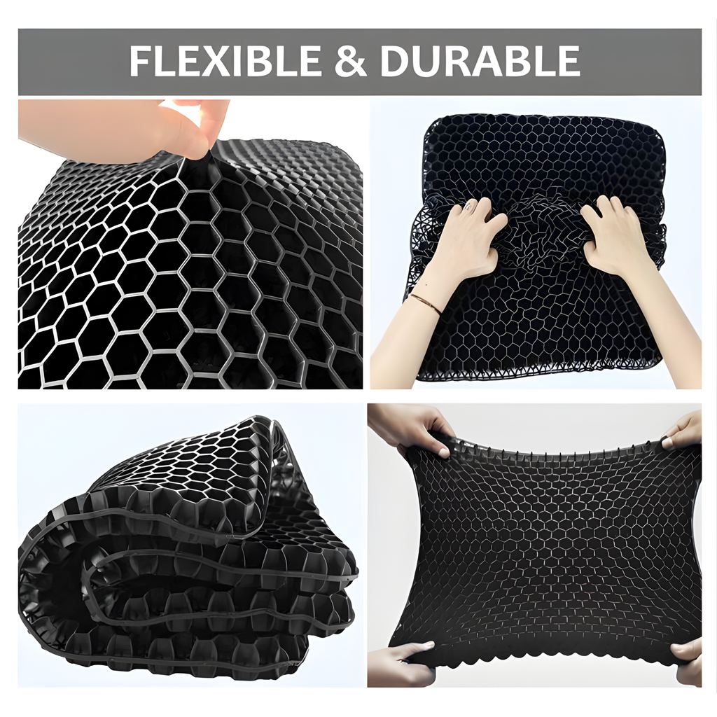 Cojin de Silla de Silicona Negro