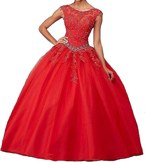 Vestido de Noche Rojo Intenso Signature